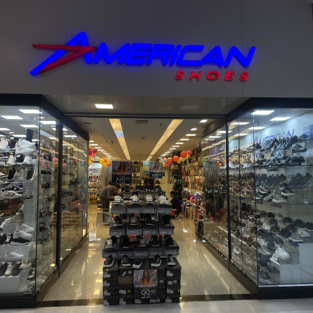 Logo da loja american shoes
